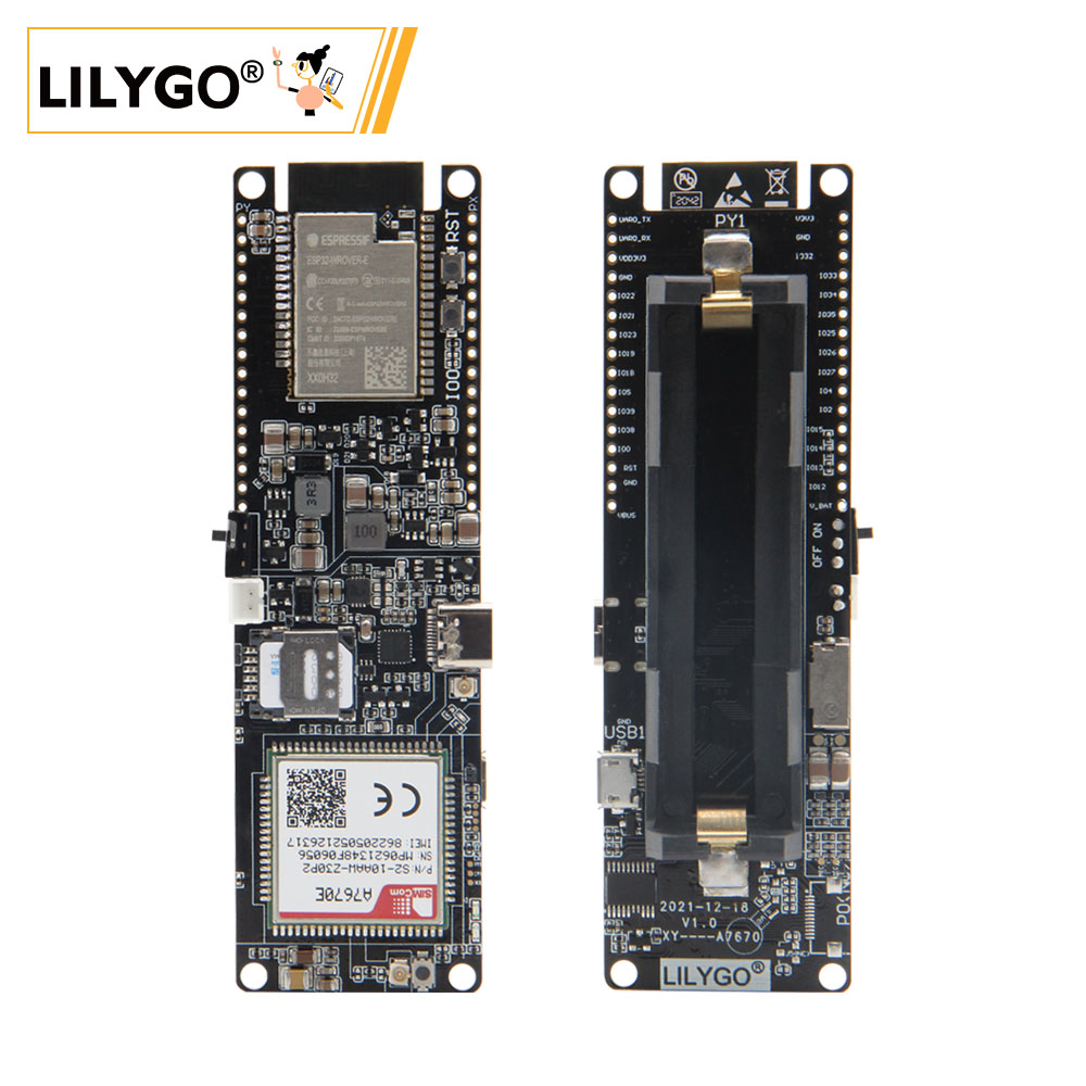 Doit Esp32 - LILYGO® TTGO T-A7670G/E/SA R2 4G مجلس