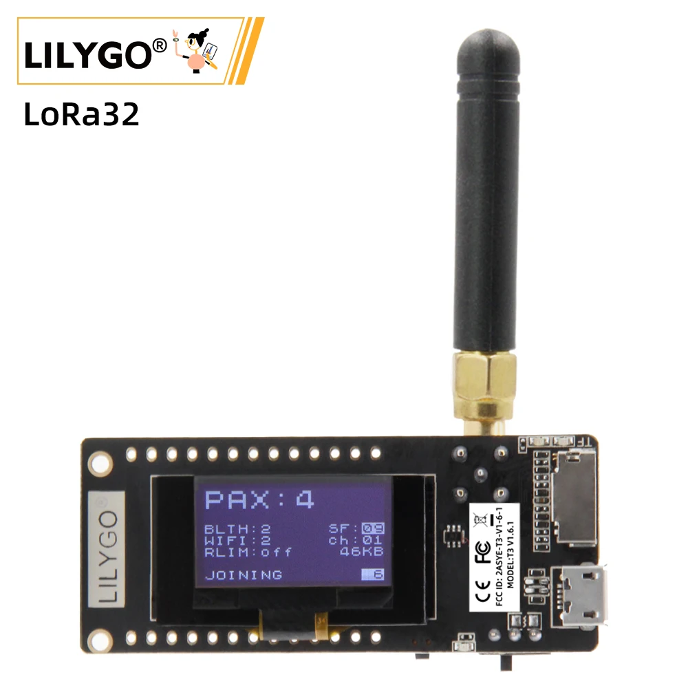 Doit Esp32 - ليليجو ® TTGO LoRa32 V2.1_1.6 الإصدار