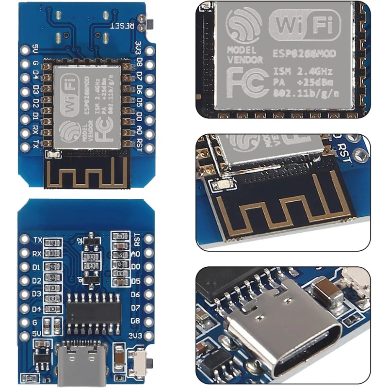 Nodemcuv2 - ESP8266 ESP-12F MINI D1 NodeMCU مجلس
