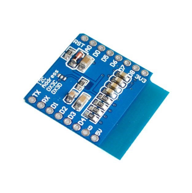 شاشة عرض OLED LED LCD مقاس 0.6 - مراجعة Wemos D1 وسعره