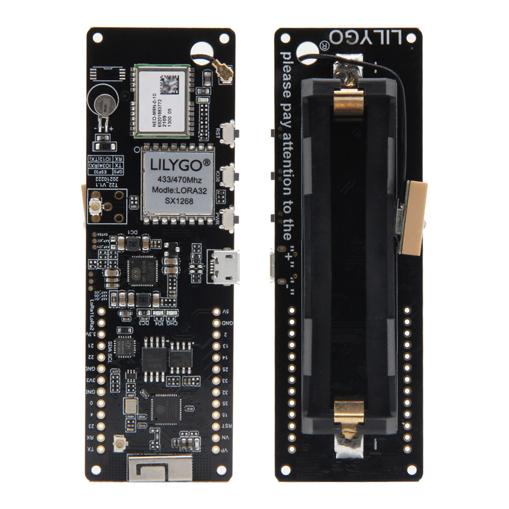 LILYGO® T-Beam V1.2 ESP32 لورا - مراجعة Doit Esp32 وسعره