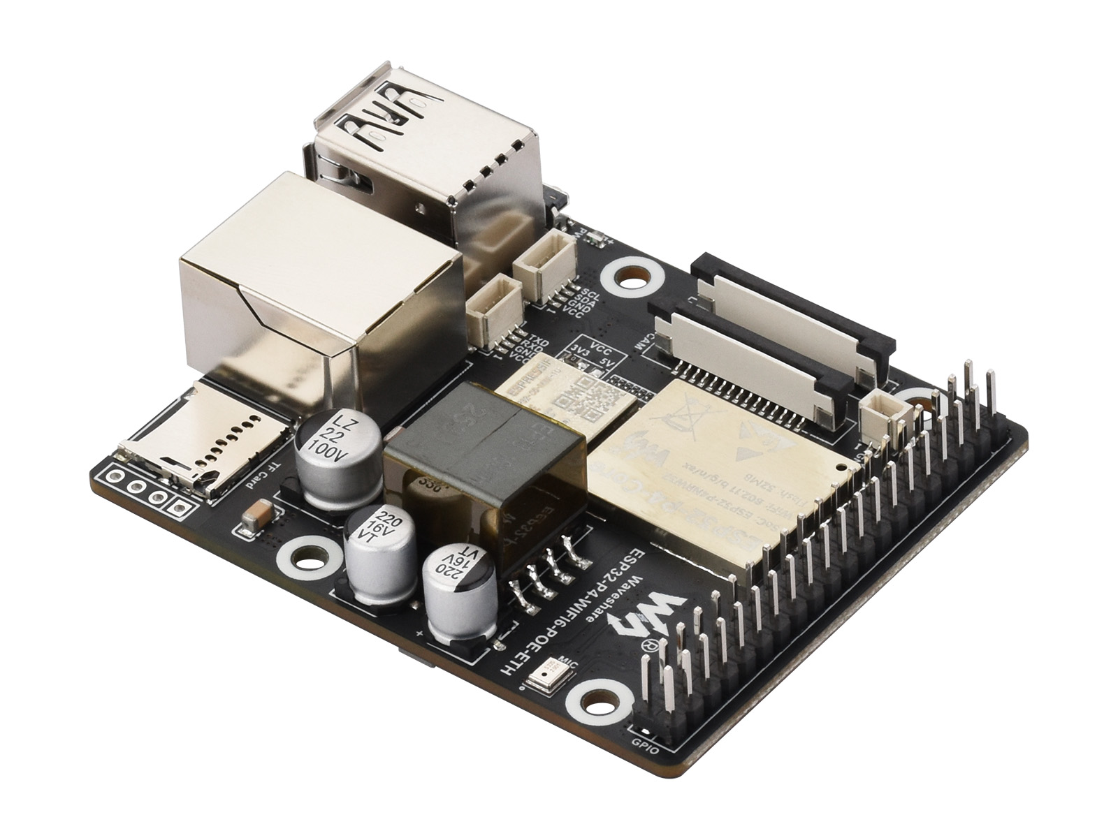 لوحة تطوير عالية الأداء FireCh - مراجعة Waveshare Esp32 وسعره