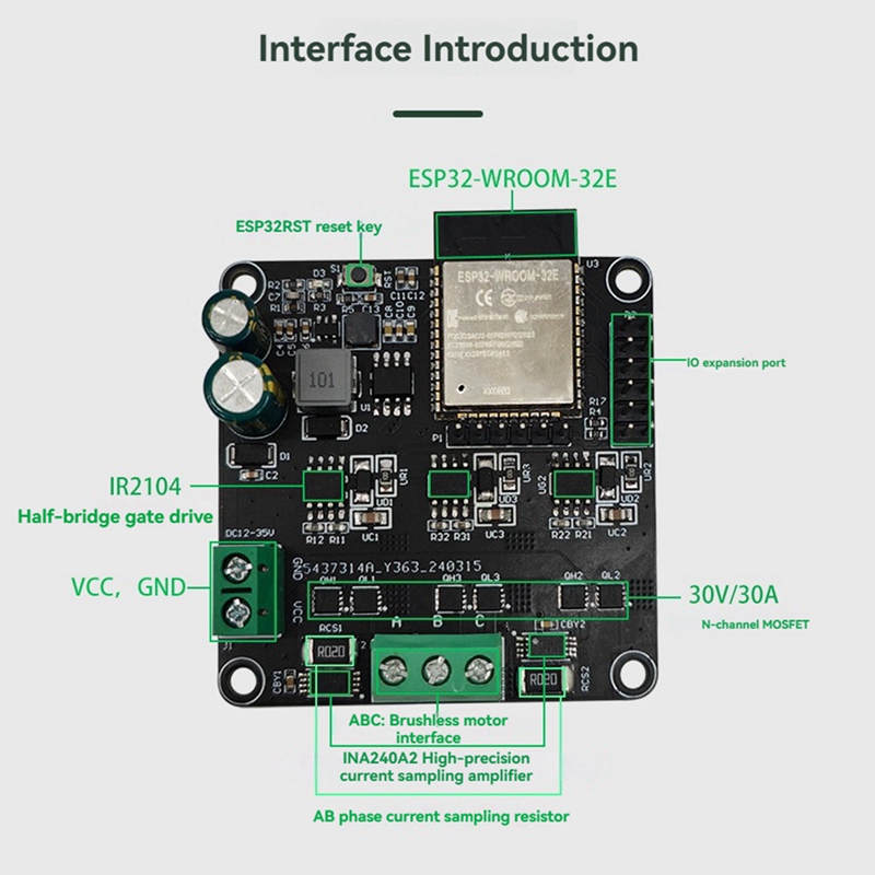 SimpleFOC عالية الطاقة ESP32 2 - مراجعة Doit Esp32 وسعره
