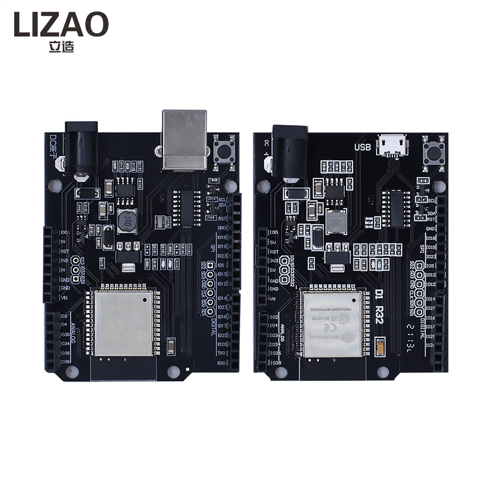 لوحة تطوير ESP32 D1 R32 CH340G - مراجعة Wemos D1 وسعره