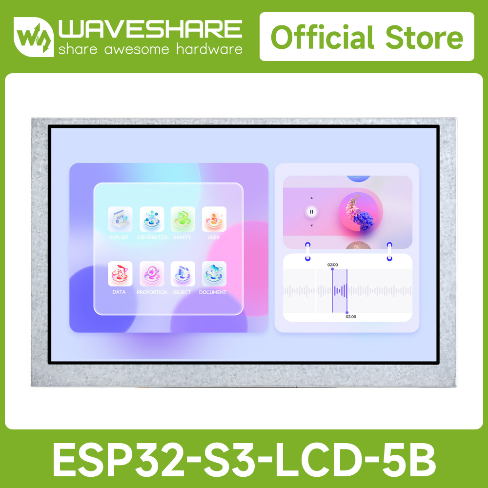 لوحة تطوير شاشة لمس سعوية مقاس - مراجعة Waveshare Esp32 وسعره