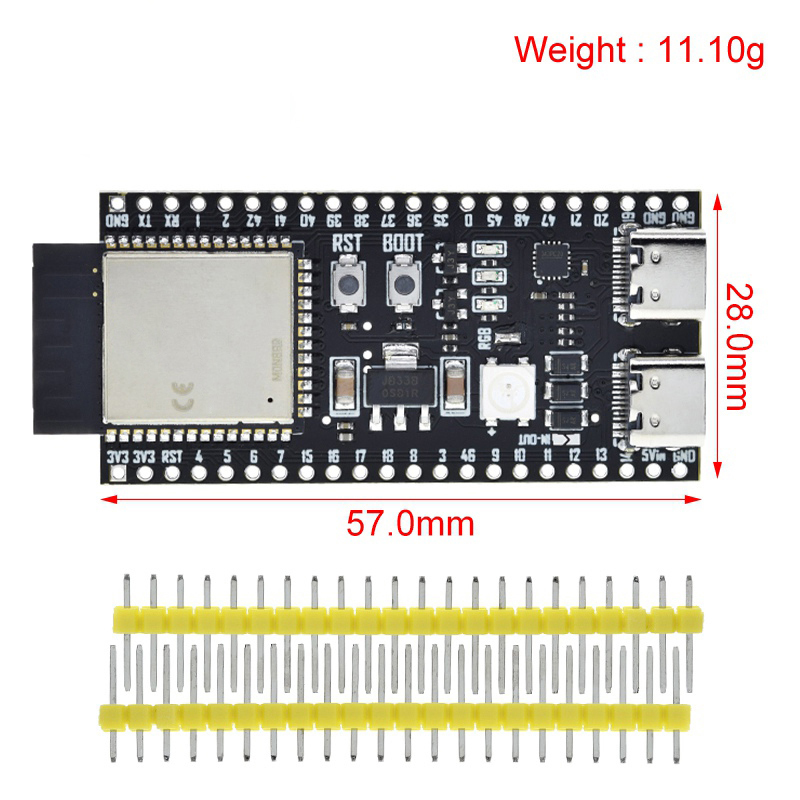 لوحة تطوير ESP32-S3-DevKitC-1  - مراجعة Esp32 S3 Devkitc 1 وسعره