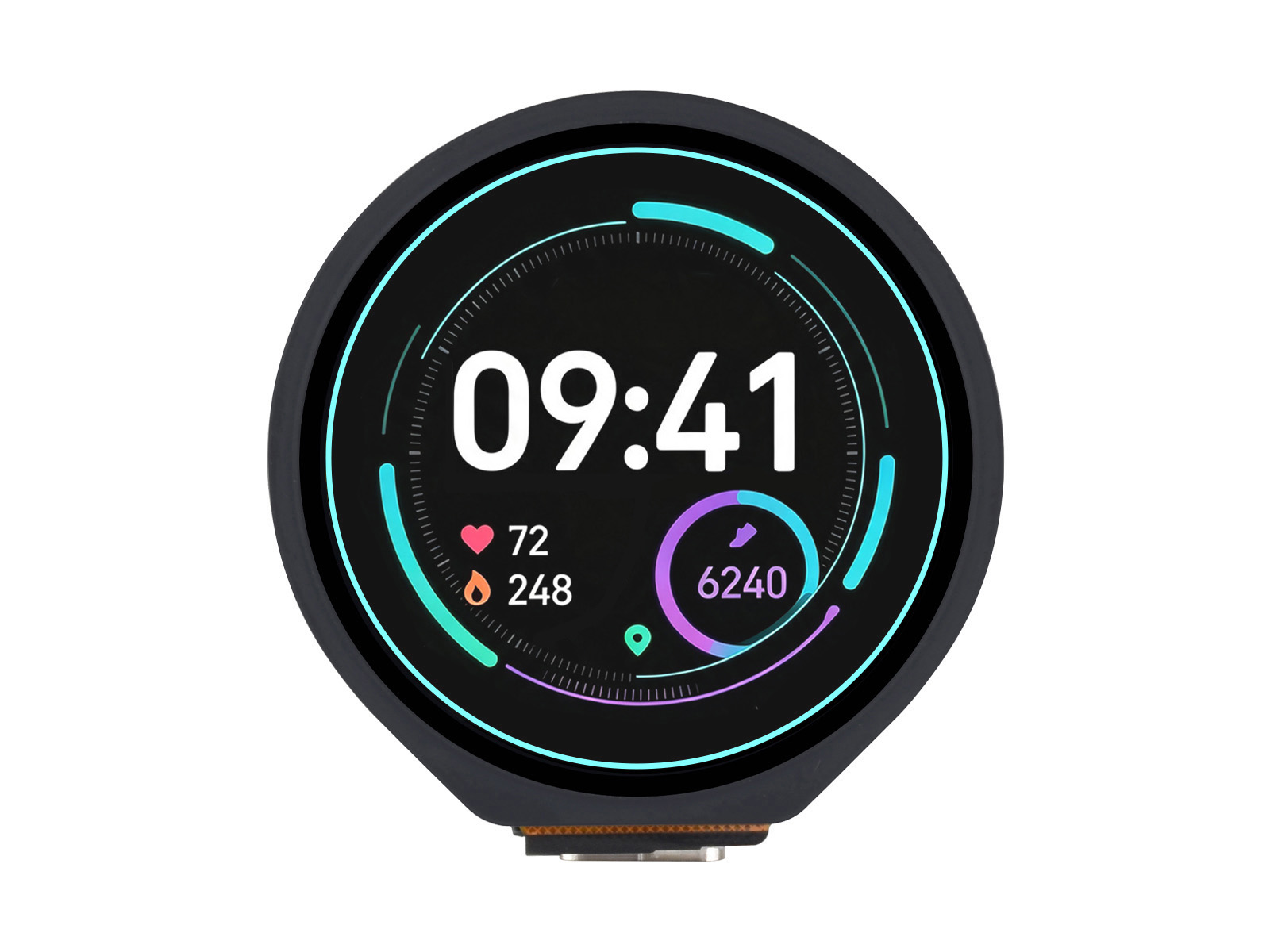لوحة تطوير شاشة LCD مقاس 1.28  - مراجعة Waveshare Esp32 وسعره