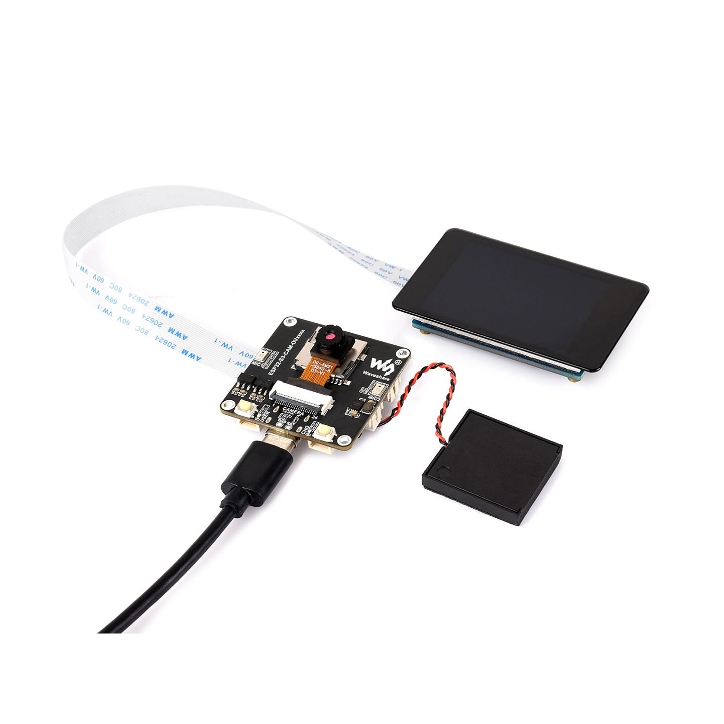لوحة تطوير كاميرا Waveshare ES - مراجعة Waveshare Esp32 وسعره