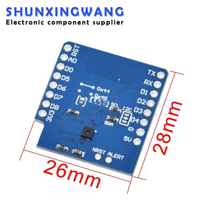 SHT30 Shield لوحدة استشعار درج - مراجعة Wemos D1 وسعره